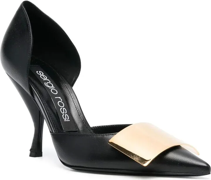 Miroir logo-plaque pumps - Image 2