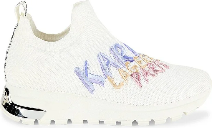 Mirren Embroidery Low Top Slip On Sneakers