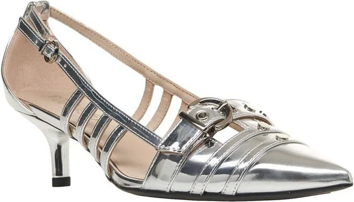Mirror-finish Slingback Pumps - Image 2