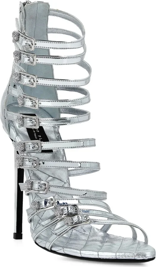 Mirror Plein Skull sandals - Image 2