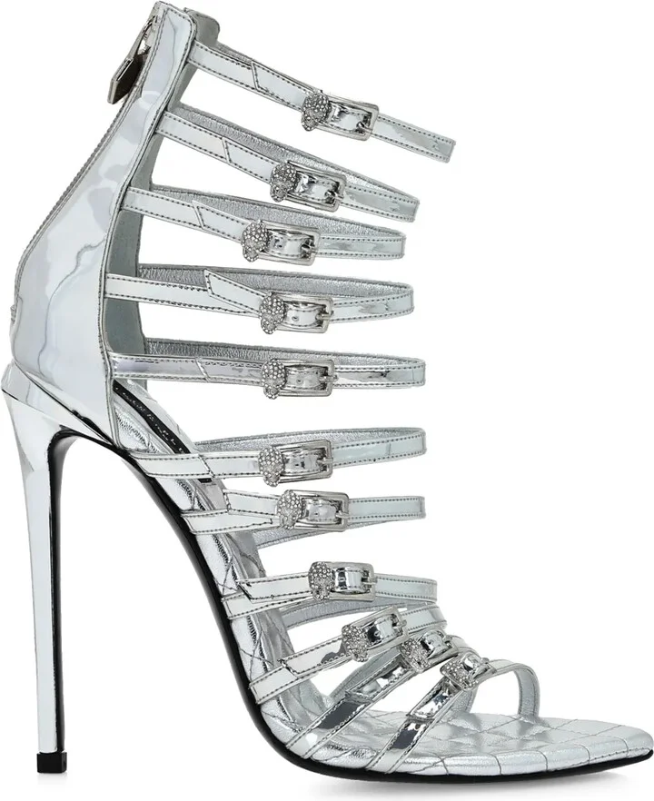 Mirror Plein Skull sandals