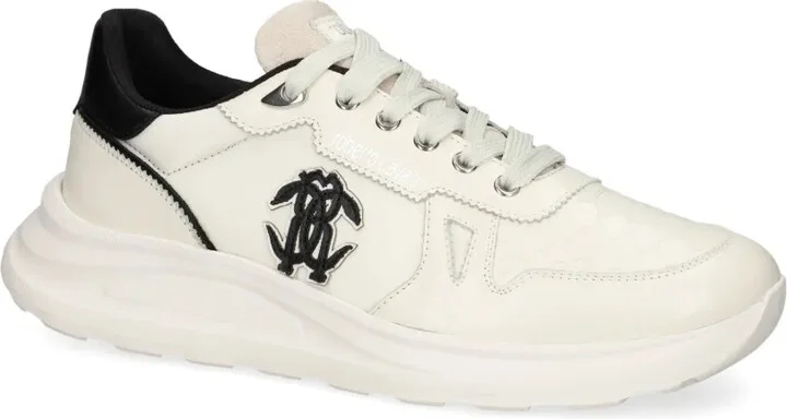 Mirror Snake-appliqué sneakers - Image 2