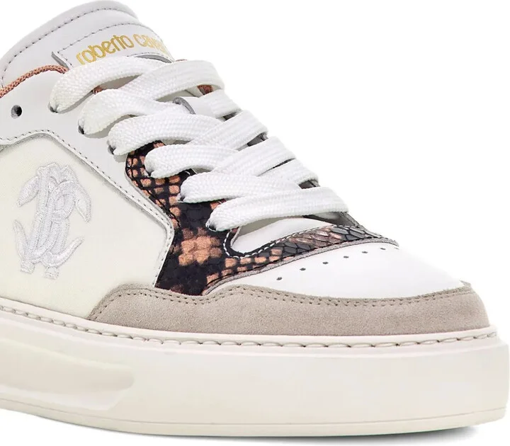 Mirror Snake-appliqué sneakers - Image 5