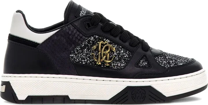 Mirror Snake-plaque sneakers