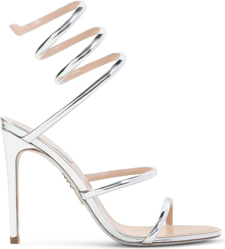 Mirror Snake Sandals