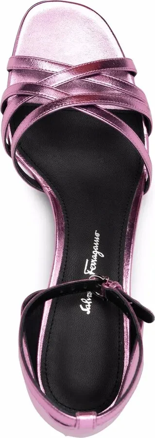 Mirrored 60mm Heel Sandals - Image 4