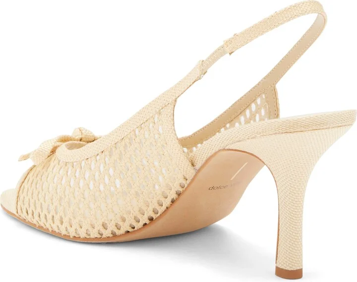 Misa Raffia Slingback Pump - Image 2
