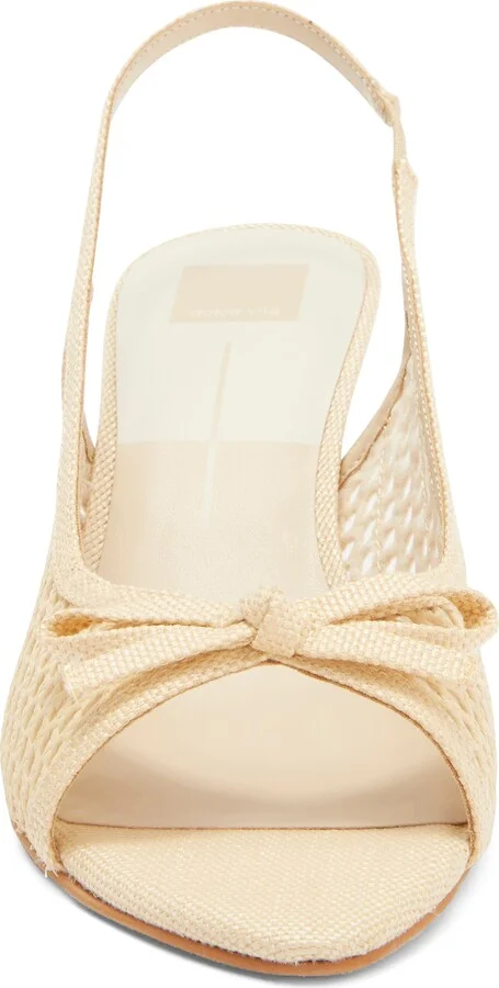 Misa Raffia Slingback Pump - Image 3