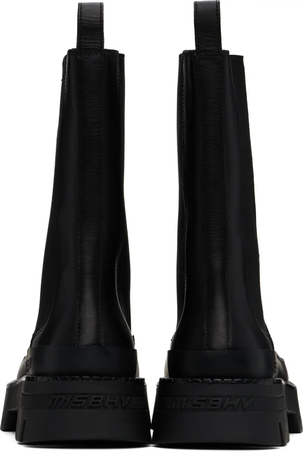 MISBHV Black 'The 2000' Chelsea Boots - Image 2