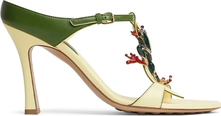 Mismatched Frog Strappy Sandal