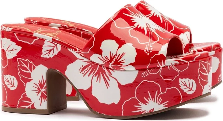 Miso Floral Platform Sandal - Image 2