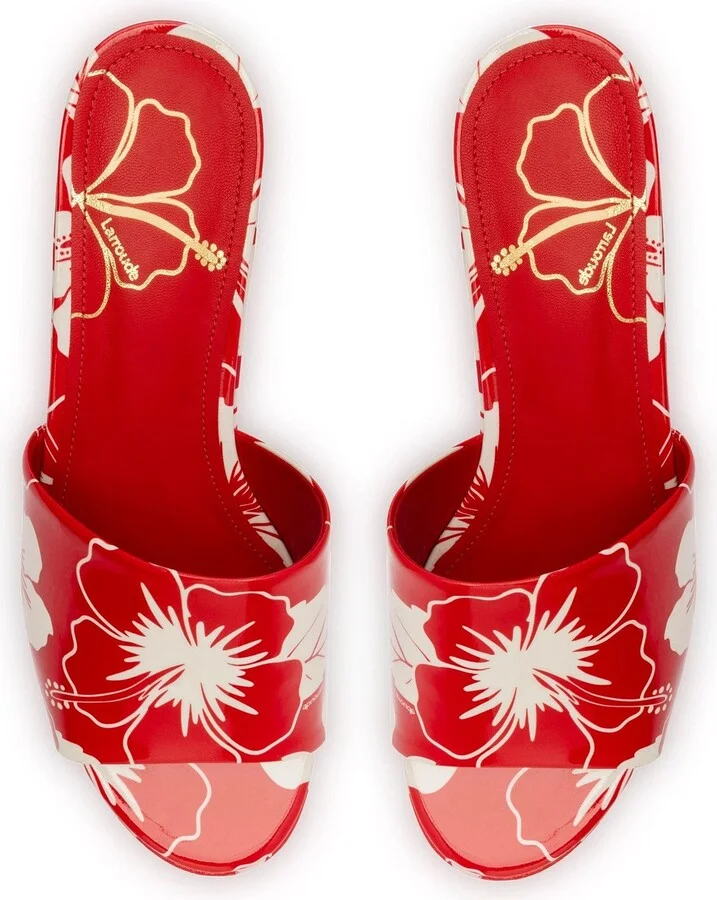 Miso Floral Platform Sandal - Image 3