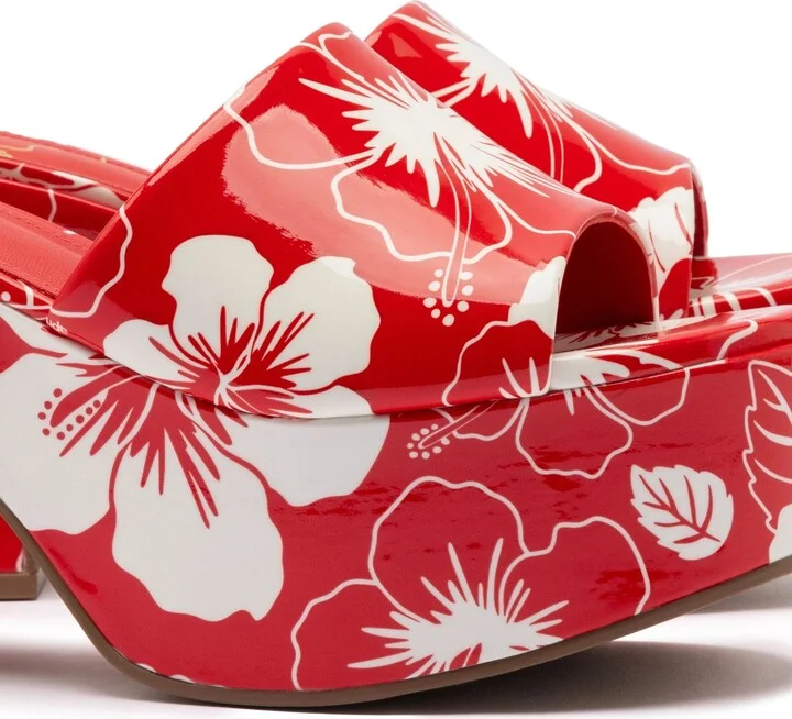 Miso Floral Platform Sandal - Image 4