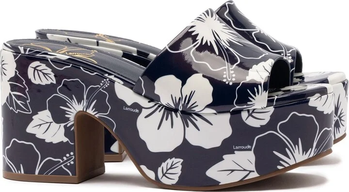 Miso Floral Platform Sandal - Image 8