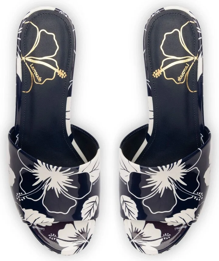 Miso Floral Platform Sandal - Image 9