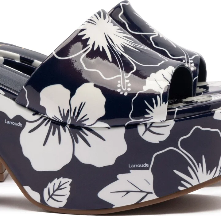 Miso Floral Platform Sandal - Image 10