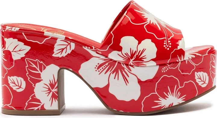 Miso Floral Platform Sandal