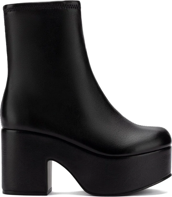 Miso Leather Platform Boot