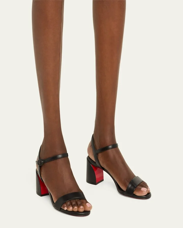Miss Jane Red Sole Ankle-Strap Sandals - Image 4