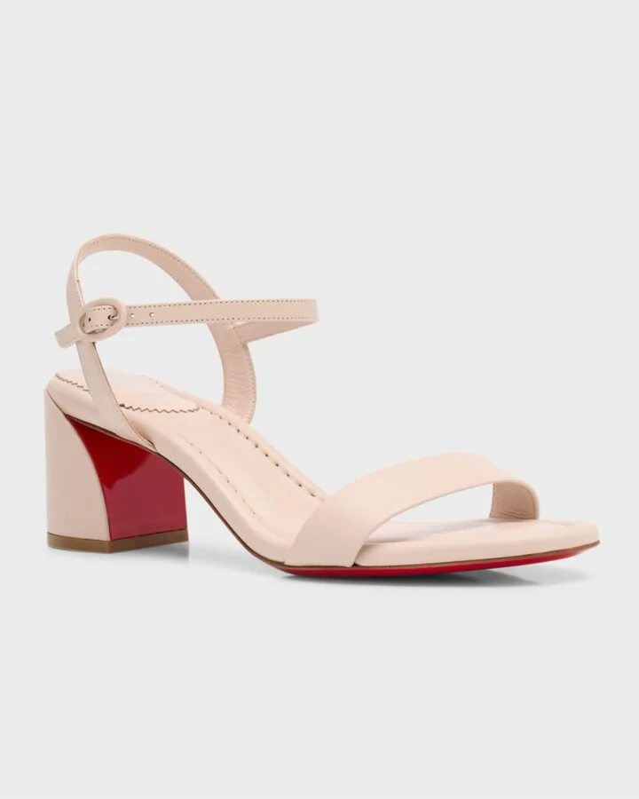 Miss Jane Red Sole Ankle-Strap Sandals - Image 4