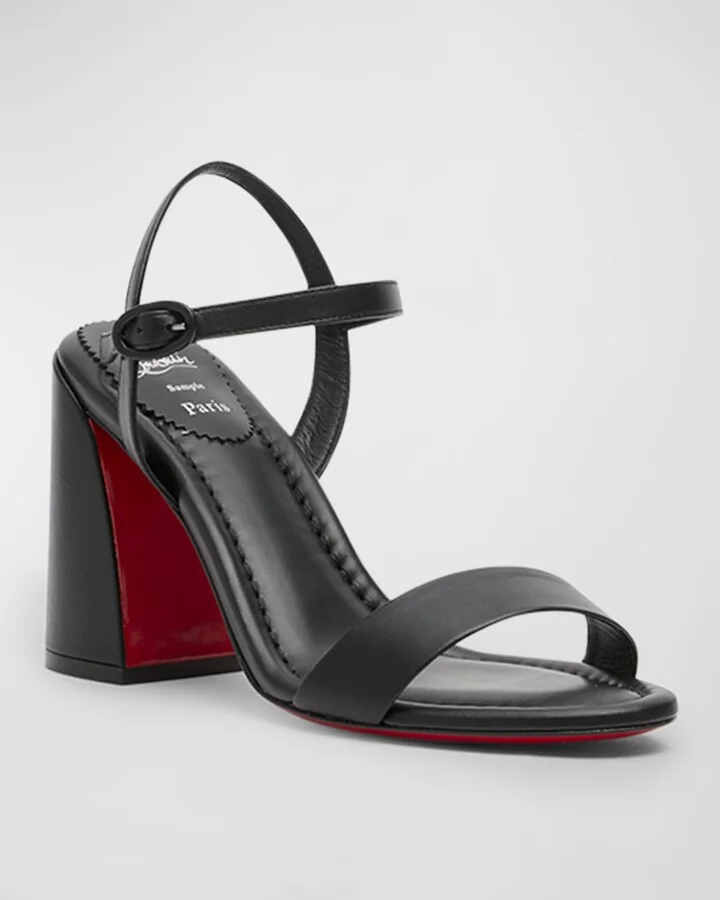 Miss Jane Red Sole Ankle-Strap Sandals - Image 4