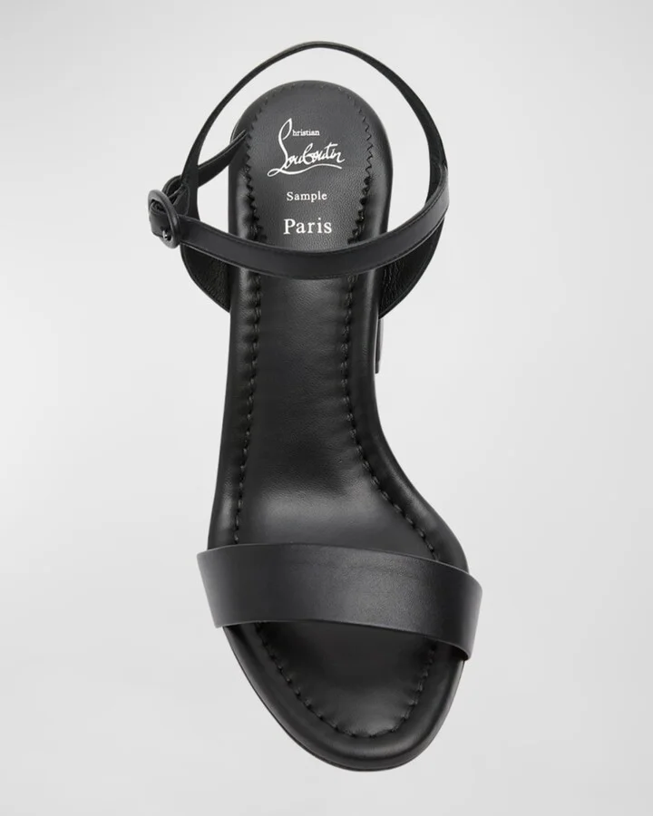 Miss Jane Red Sole Ankle-Strap Sandals - Image 11