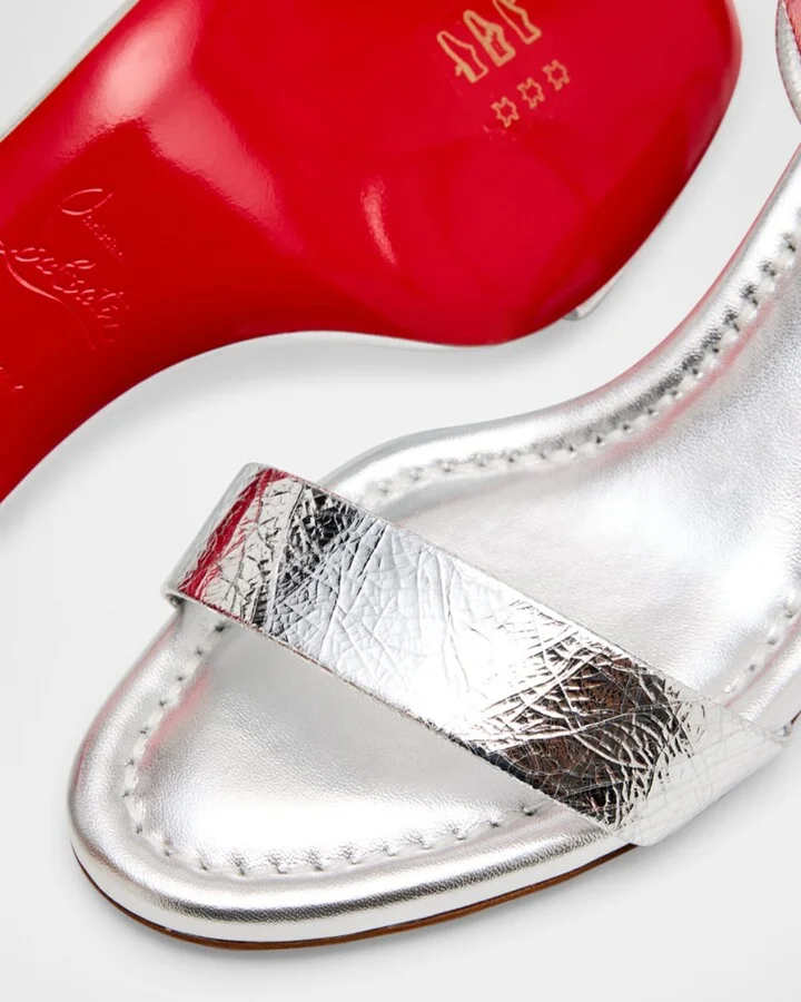 Miss Jane Red Sole Ankle-Strap Sandals - Image 4