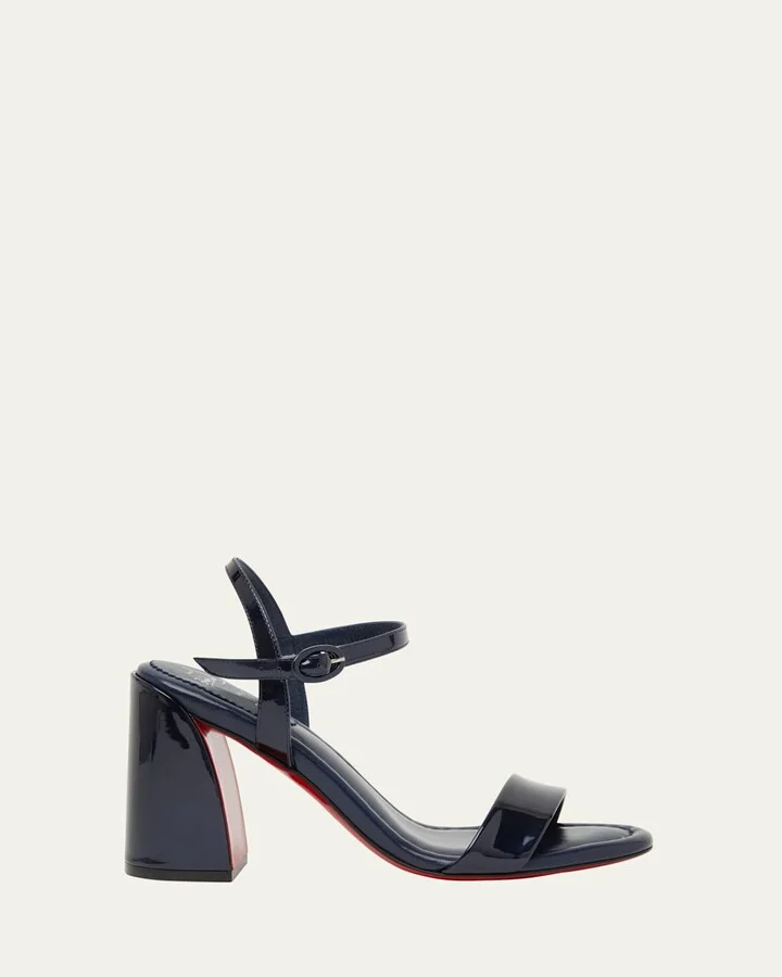 Miss Jane Red Sole Ankle-Strap Sandals