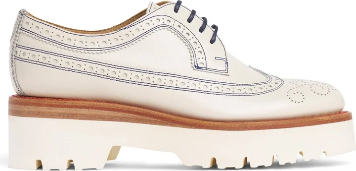 Miss Lucy Wingtip Platform Derby - Image 3