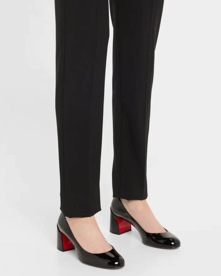 Miss Sab Patent Red Sole Pumps - Image 2