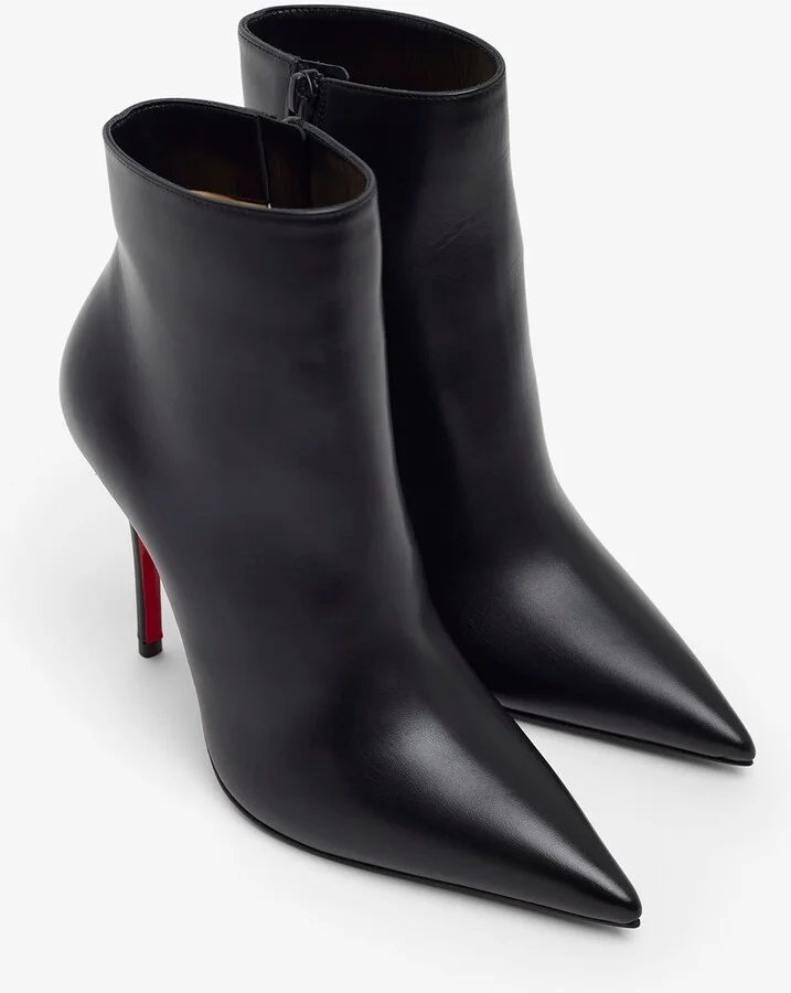 Miss Z 100 black leather boots - Image 4