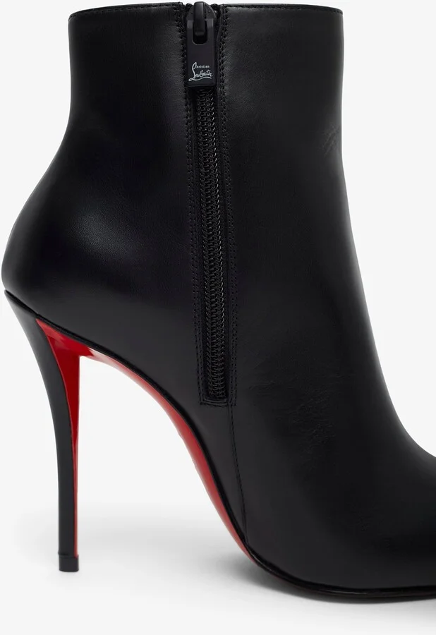 Miss Z 100 black leather boots - Image 5