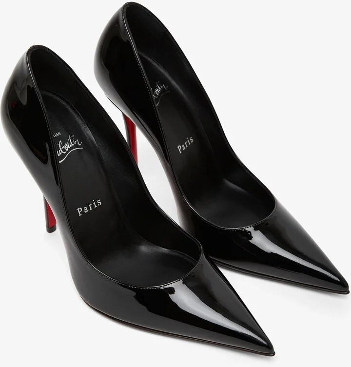Miss Z 100 black patent pumps - Image 3