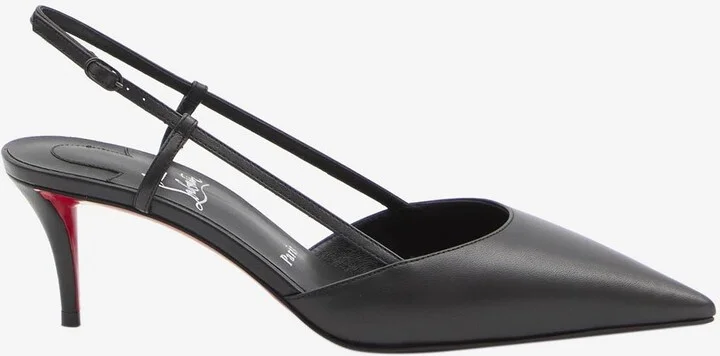 Miss Z 60 Leather Slingback Pumps