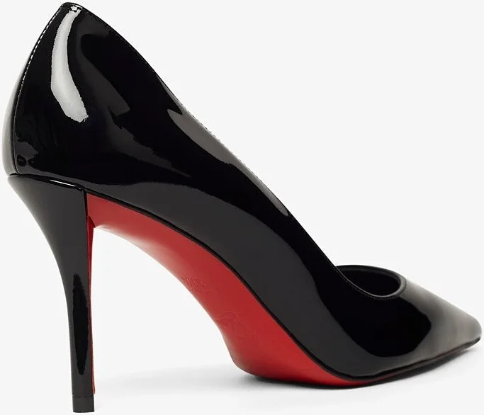 Miss Z 80 black patent pumps - Image 3