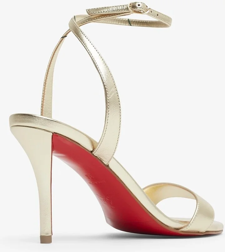 Miss Z 80 gold sandals - Image 3