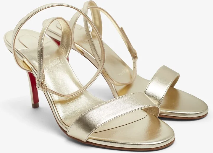 Miss Z 80 gold sandals - Image 5