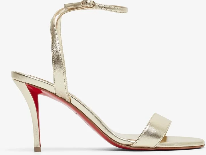Miss Z 80 gold sandals