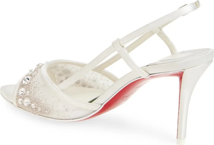 Miss Z Crystal Embellished Slingback Sandal - Image 2