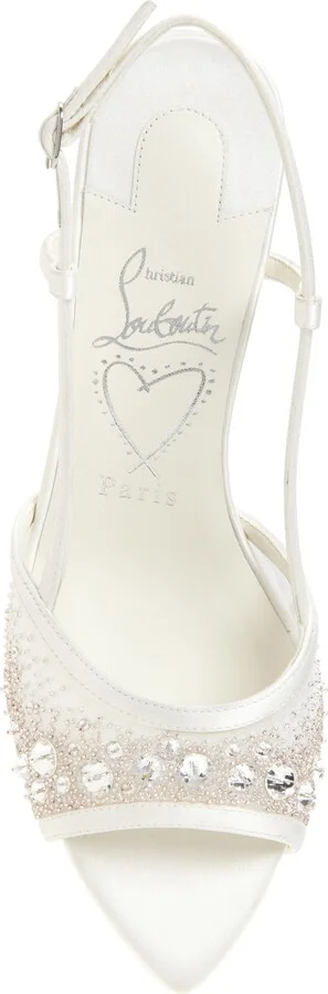 Miss Z Crystal Embellished Slingback Sandal - Image 5