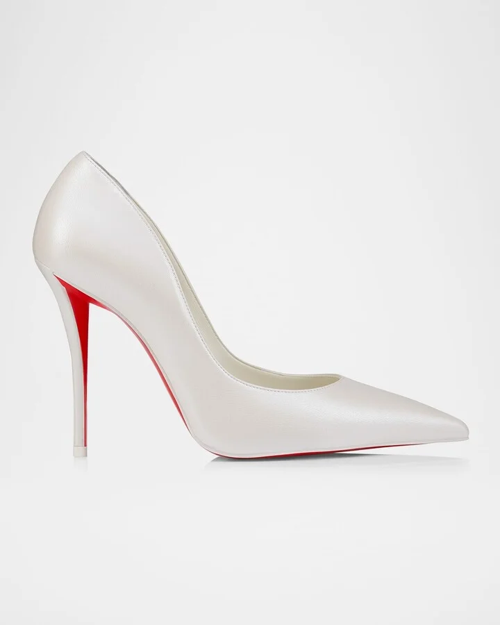 Miss Z Leather Red Sole Pumps