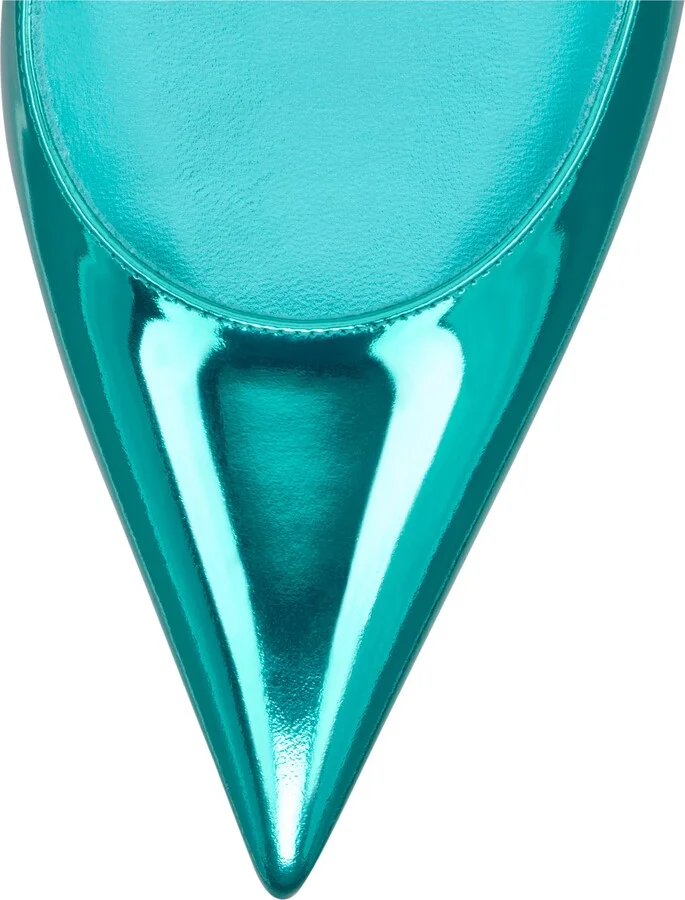 Miss Z Metallic Leather Pump - Image 4