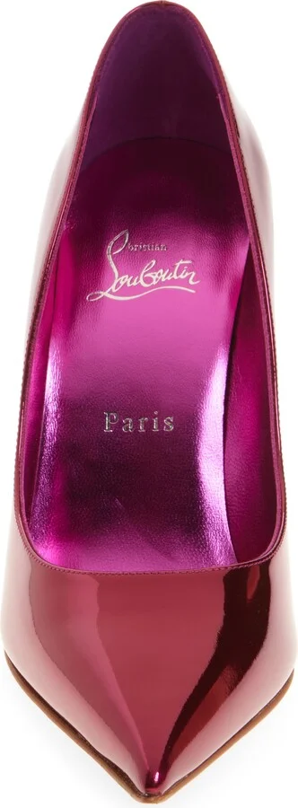 Miss Z Metallic Leather Pump - Image 8