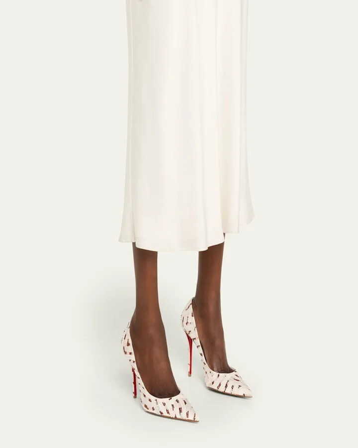 Miss Z Strass Red Sole Pumps - Image 2
