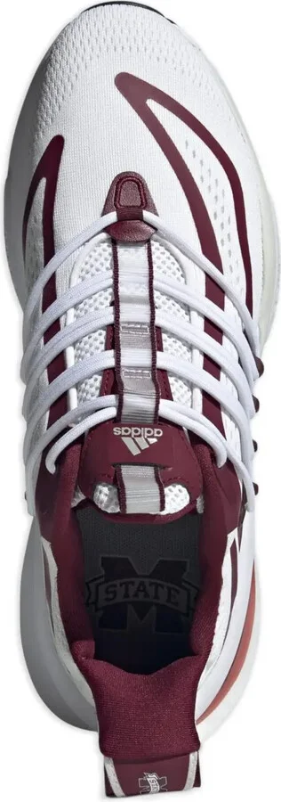 Mississippi State Alphaboost V1 "Cloud White/Team Maroon/Cool Grey" sneakers - Image 3
