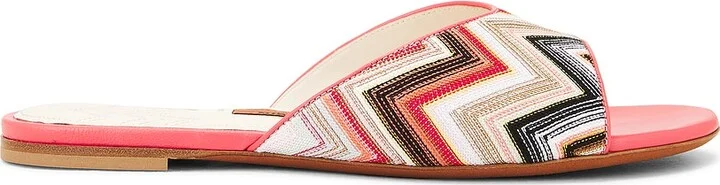 Missoni Alpha Slide in Coral