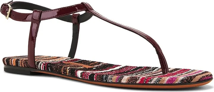 Missoni Edith Sandal in Fuchsia - Image 2