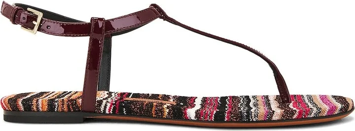 Missoni Edith Sandal in Fuchsia