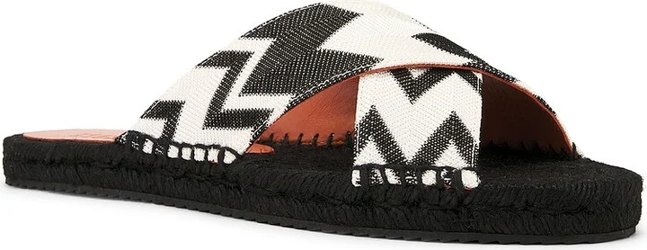 Missoni Harlow Slide in Black,White - Image 2