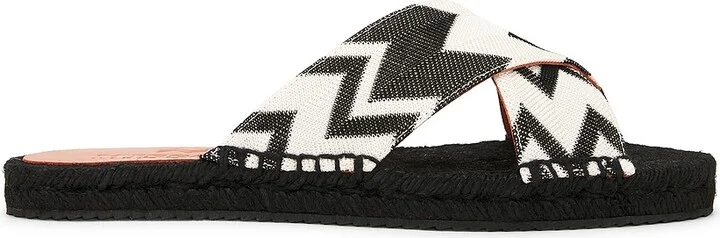 Missoni Harlow Slide in Black,White